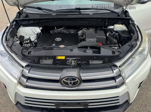 5TDJZRFH7JS537362 2018 TOYOTA HIGHLANDER White 
