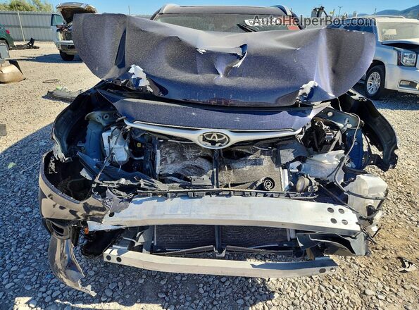 5TDGZRAH6NS117132 2022 TOYOTA HIGHLANDER Blue Vista del compartimento del motor