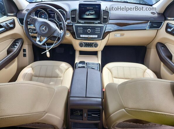 4JGDF6EE7HA793239 2017 MERCEDES-BENZ GLS Blue Սարքավորումների վահանակի տեսք