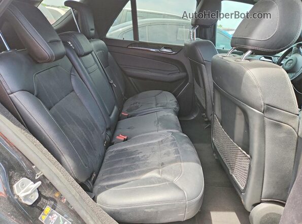 4JGDA5JB5HA819339 2017 MERCEDES-BENZ GLE-CLASS Black Widok komory silnika