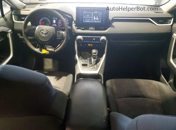 2T3P1RFV7KW082195 2019 TOYOTA RAV4 Gray Vista del cuadro de instrumentos