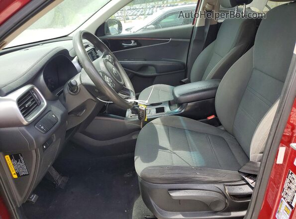 5XYPG4A55HG217383 2017 KIA SORENTO Red წინა პანელის ხედი