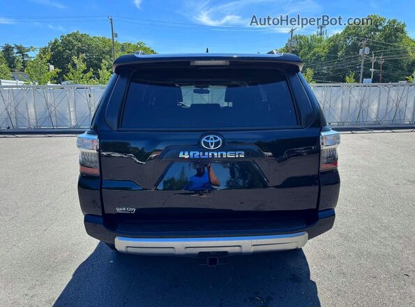 JTEBU5JR1G5373905 2016 TOYOTA 4RUNNER Black Вид ззаду