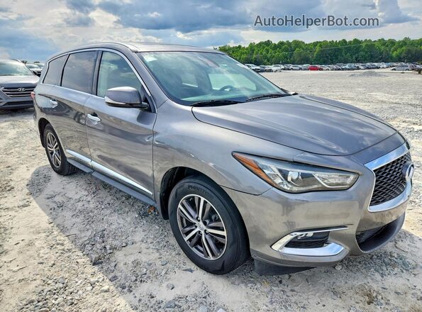 5N1DL0MN8KC509667 2019 INFINITI QX60 Gray Widok z przodu