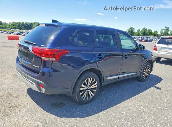 JA4AZ3A32KJ000822 2019 MITSUBISHI OUTLANDER Blue Передня права чверть