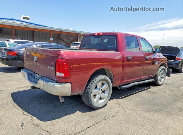 1C6RR7KM7KS724871 2019 RAM 1500 Burgundy Przód prawy