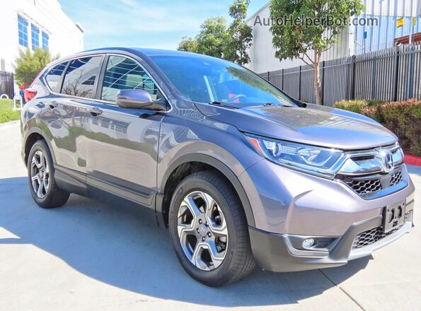 7FARW1H52JE046917 2018 HONDA CRV Gray Задня ліва чверть