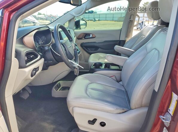 2C4RC1DG1MR532039 2021 CHRYSLER VOYAGER Burgundy Widok deski rozdzielczej