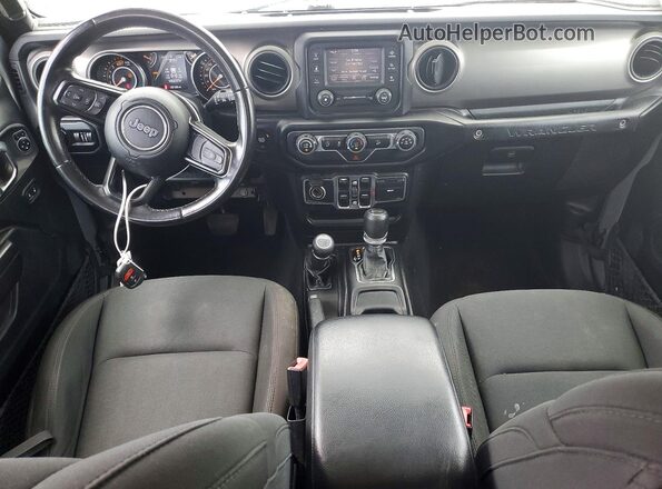 1C4HJXDN3LW199271 2020 JEEP WRANGLER Silver Vista del cuadro de instrumentos