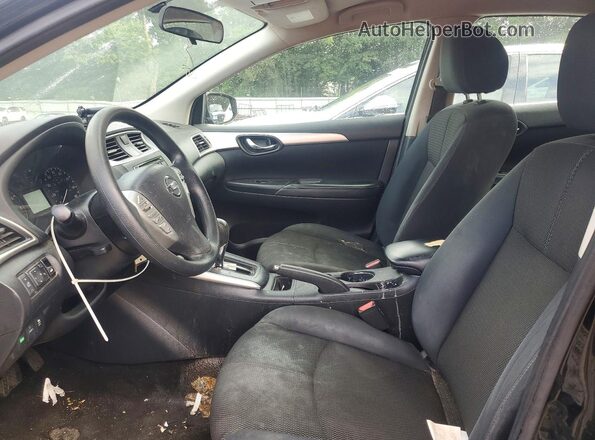 3N1AB7AP3GY298811 2016 NISSAN SENTRA Black Առջևի վահանակի տեսք
