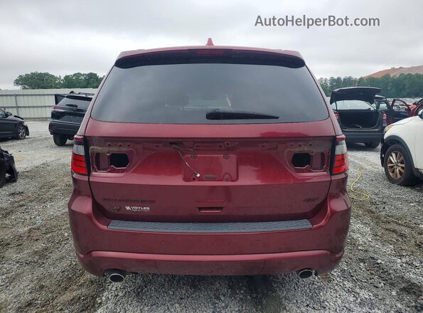 1C4RDJDG8JC416175 2018 DODGE DURANGO Бордовый Вид салона спереди