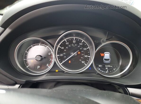 JM3KFBCL5R0530493 2024 MAZDA CX-5 Blue ხელსაწყოთა პანელის ხედი