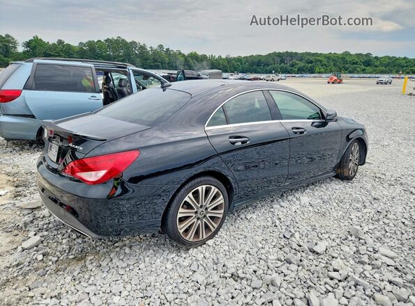 WDDSJ4GBXJN585040 2018 MERCEDES-BENZ CLA-CLASS Черный Передняя правая четверть