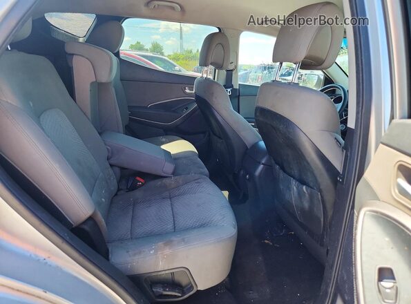 5XYZT3LB7HG473137 2017 HYUNDAI SANTA Silver Սալոնի հետևի տեսք