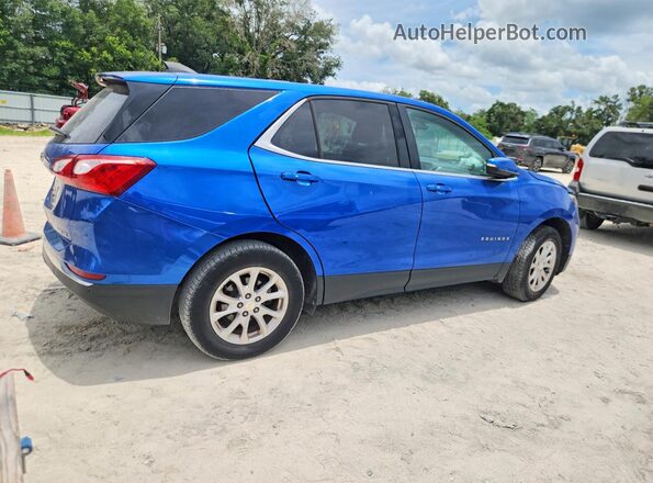 3GNAXUEV6KS536773 2019 CHEVROLET EQUINOX Blue Front right