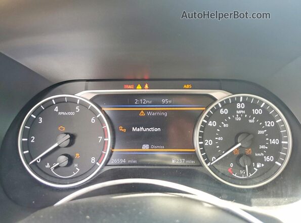 3N1AB8CV4SY376040 2025 NISSAN SENTRA White Vista de los asientos traseros