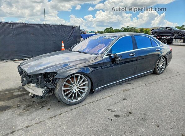 WDDUG8FB5HA312007 2017 MERCEDES-BENZ S-CLASS Black Задня ліва чверть