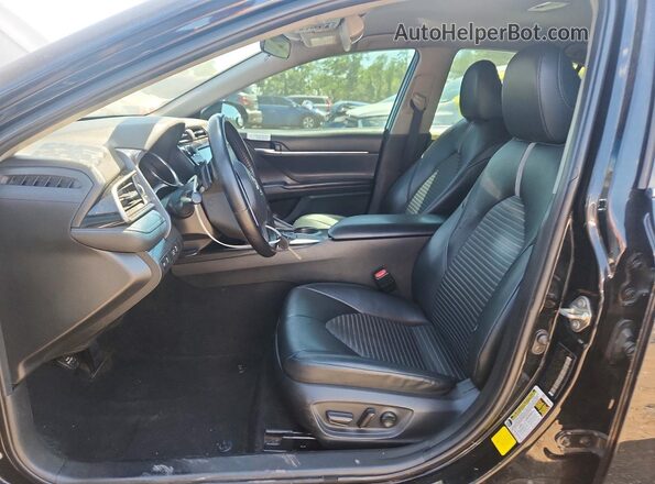 4T1B11HK2KU798414 2019 TOYOTA CAMRY Black Вид панелі приладів