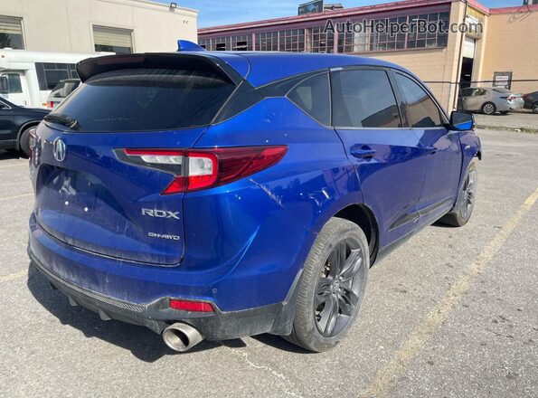 5J8TC2H61KL801600 2019 ACURA RDX Синий 
