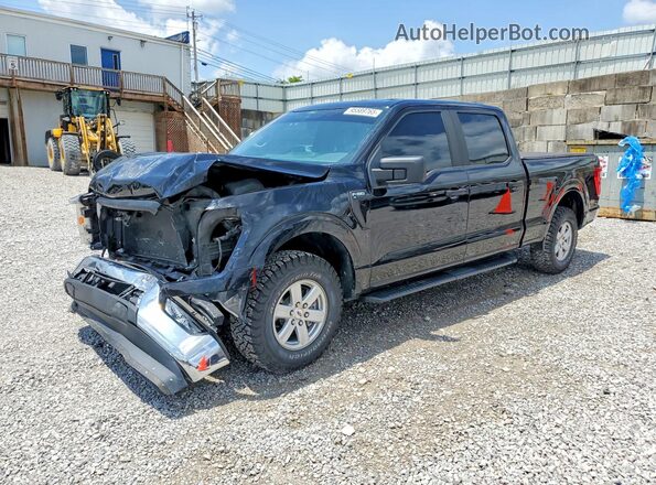 1FTEW1CP4MFA99041 2021 FORD F150 Черный Задняя левая четверть