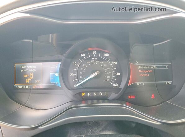 3FA6P0G71KR215369 2019 FORD FUSION Black 