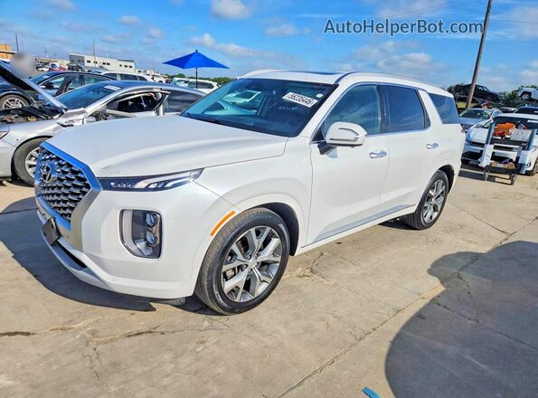KM8R5DHE0MU206249 2021 HYUNDAI PALISADE White 