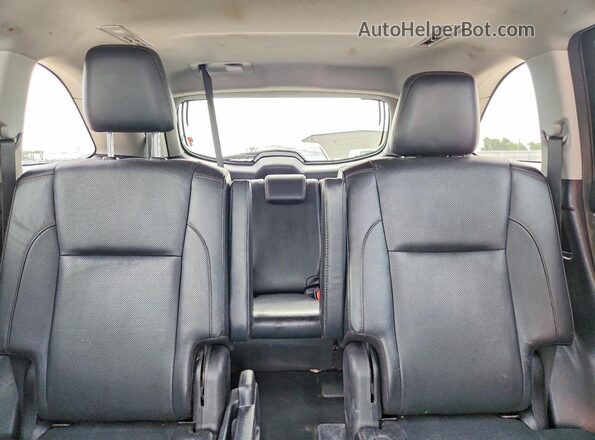 5TDYZRFH6HS199204 2017 TOYOTA HIGHLANDER Белый Вид задней части салона