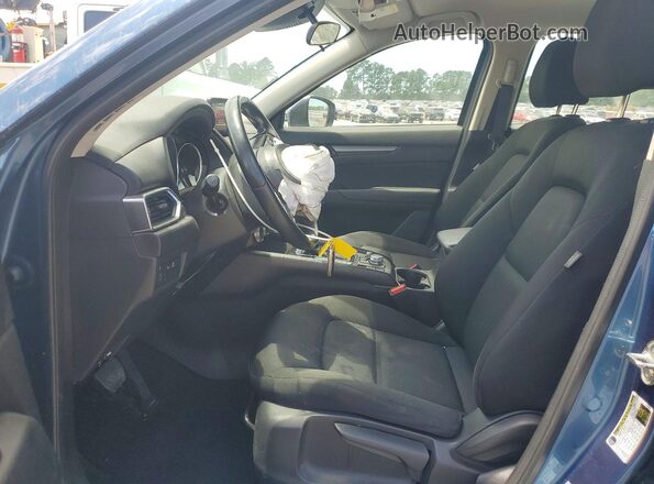 JM3KFBBM4M0334581 2021 MAZDA CX-5 Blue Vista del salpicadero
