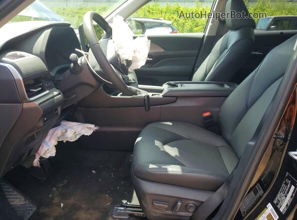 5TDAAAB55TS124542 2026 TOYOTA GRAND Black Dashboard view