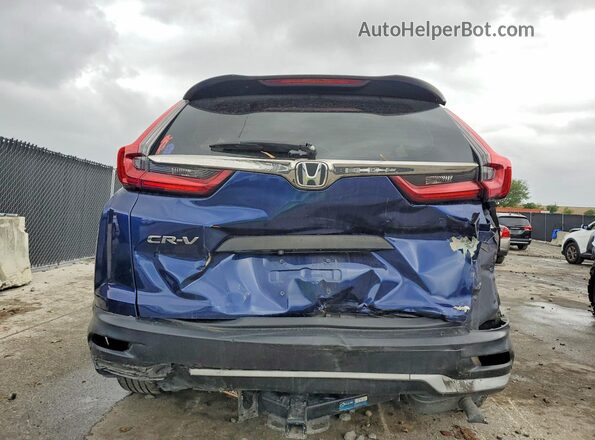 5J6RW1H29LL000576 2020 HONDA CR-V Blue წინა სალონის ხედი