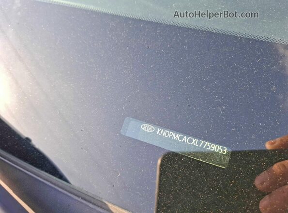 KNDPMCACXL7759053 2020 KIA SPORTAGE Black 