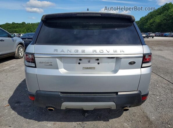 SALWR2FVXHA155183 2017 LAND ROVER RANGE Silver წინა სალონის ხედი
