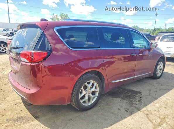 2C4RC1EG2JR103048 2018 CHRYSLER PACIFICA Maroon Delantero derecho