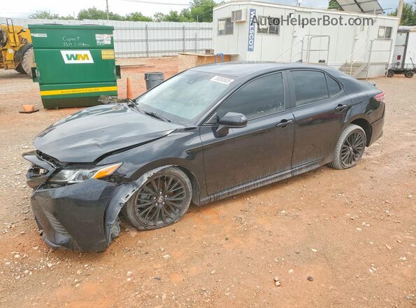 4T1B11HK2KU268573 2019 TOYOTA CAMRY Black 