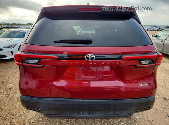 5TDAAAA52RS010850 2024 TOYOTA GRAND Burgundy Front interior view