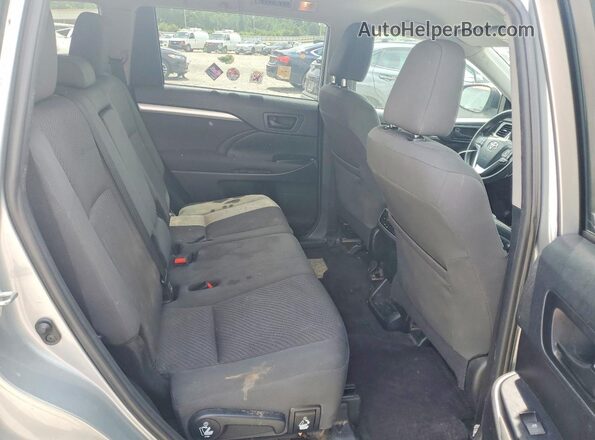5TDZZRFH1KS292790 2019 TOYOTA HIGHLANDER Silver Vista del compartimento del motor