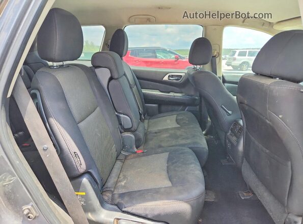 5N1DR2MM0JC663273 2018 NISSAN PATHFINDER Gray Widok komory silnika