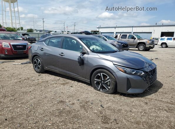 3N1AB8CV5SY351874 2025 NISSAN SENTRA Gray Widok wnętrza 360 stopni