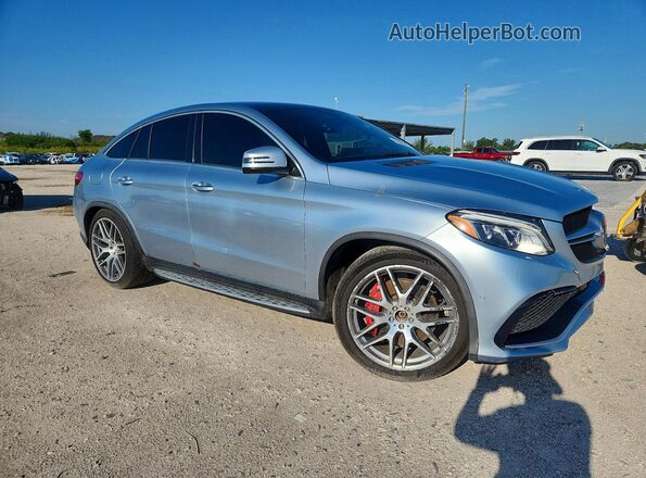 4JGED7FBXJA096173 2018 MERCEDES-BENZ GLE Silver Vista frontal