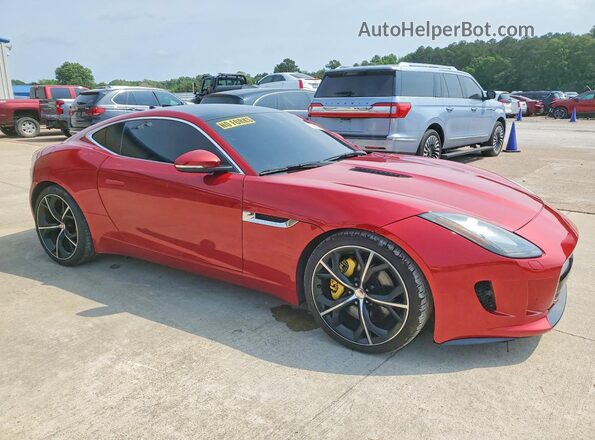 SAJWA6AT1G8K27083 2016 JAGUAR F-TYPE Red Vista frontal