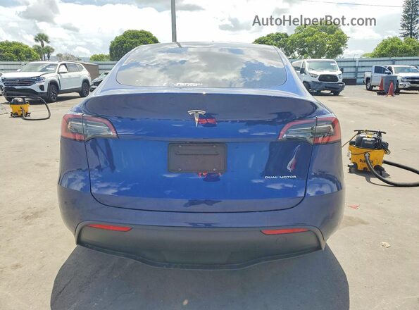7SAYGAEE6PF850531 2023 TESLA MODEL Blue წინა სალონის ხედი