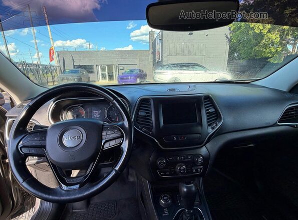 1C4PJMLN3KD489614 2019 JEEP CHEROKEE Gray 
