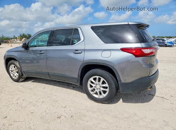 1GNERFKW6KJ188298 2019 CHEVROLET TRAVERSE Gray 