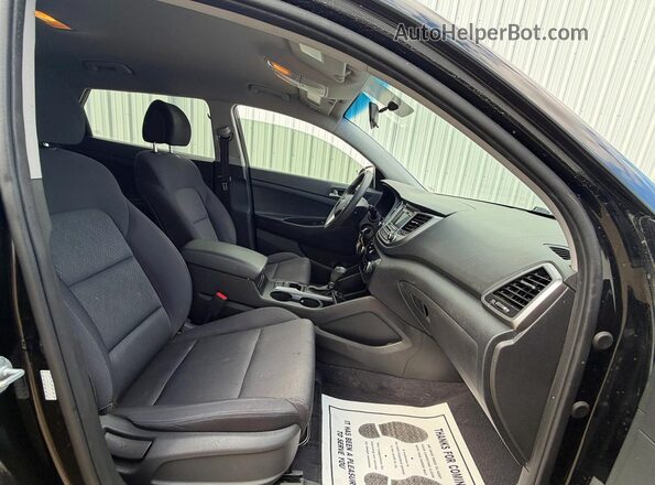 KM8J23A47JU700492 2018 HYUNDAI TUCSON Черный Вид сзади