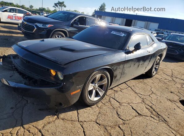 2C3CDZAG4KH656285 2019 DODGE CHALLENGER Black Tył lewy