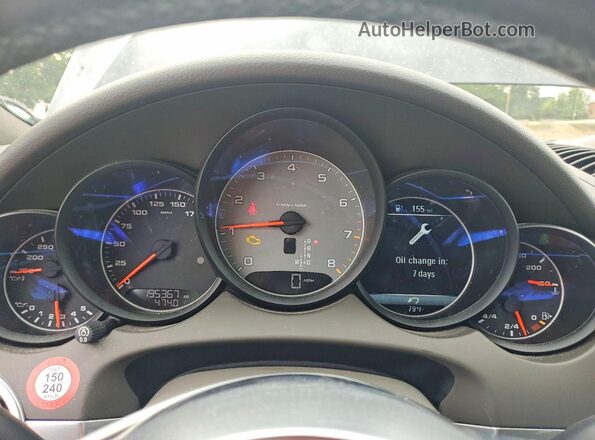 WP1AB2A25HLA51108 2017 PORSCHE CAYENNE Blue 