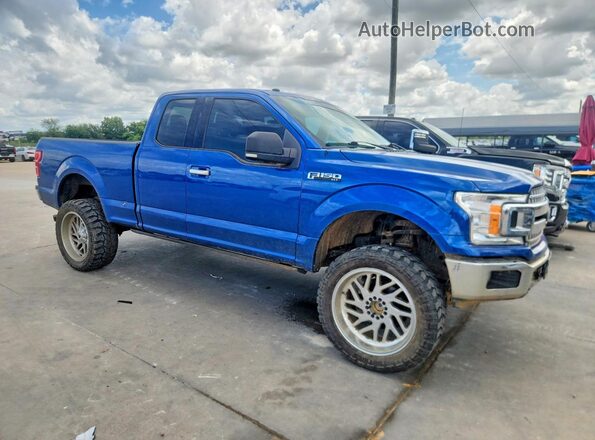 1FTEX1CG0JFE73508 2018 FORD F150 Синий 
