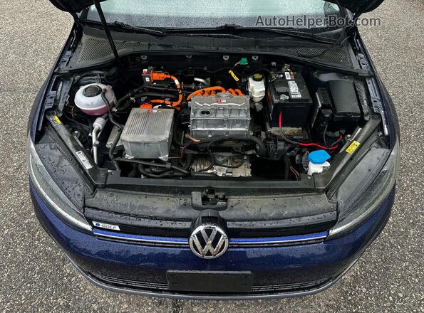 WVWKR7AU8KW914652 2019 VOLKSWAGEN GOLF Синий Вид панели приборов
