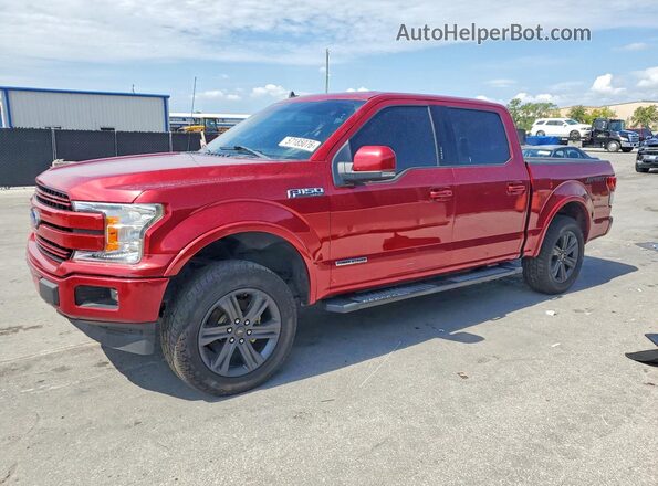 1FTFW1C13KFC96747 2019 FORD F150 Red 