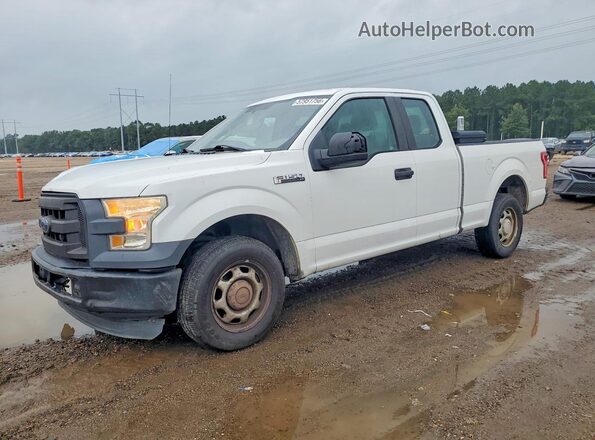 1FTEX1C85GFC00341 2016 FORD F150 White Հետևի ձախ